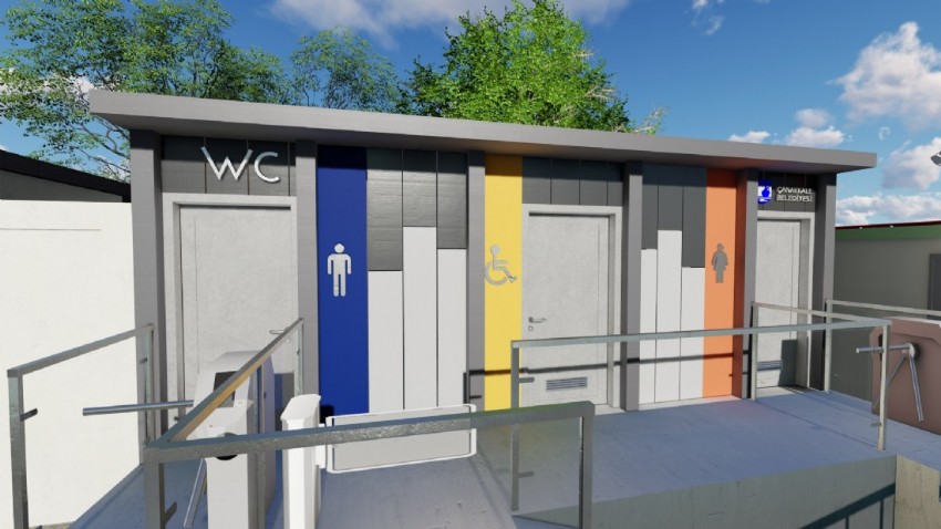 Çanakkale İskele Meydanına modern tuvalet kabini konulacak