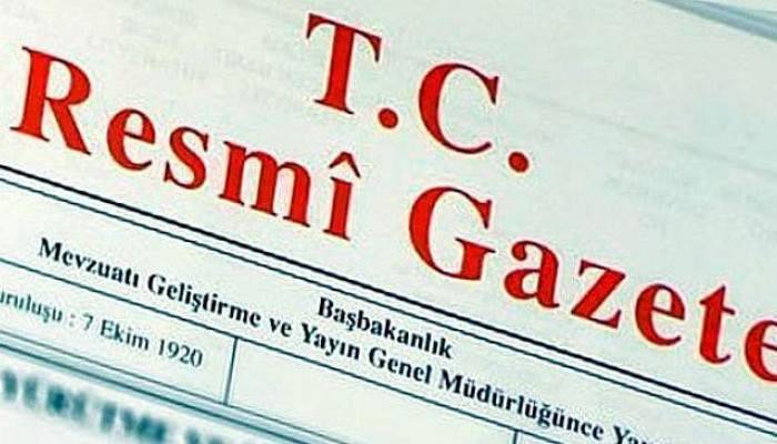  Atama kararları Resmi Gazetede yayımlandı