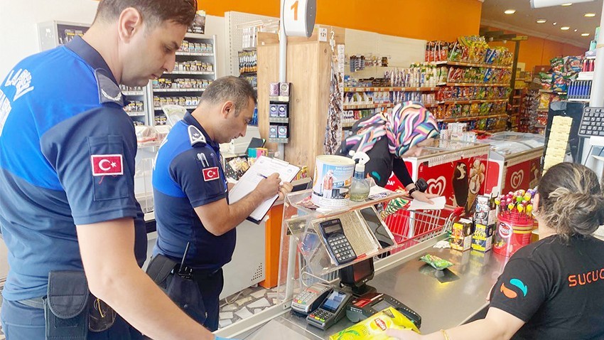 Lapseki’de Marketlerde Fiyat ve Tarih Denetimi