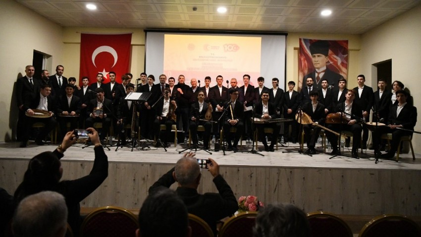 Cumhuriyetin 100’üncü yılında muhteşem musiki konseri (VİDEO)