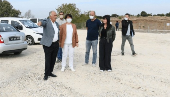 Hafriyat atıkları döküm yerinde inceleme