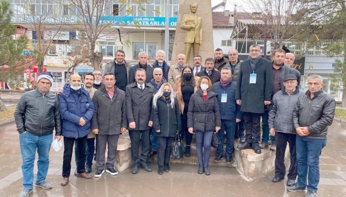 CHP’li Başkanlar Kayseri’de Sahadaydı