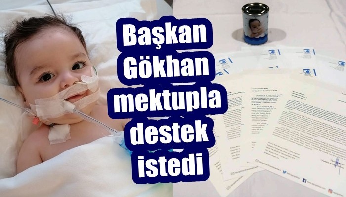 Başkan Gökhan mektupla destek istedi