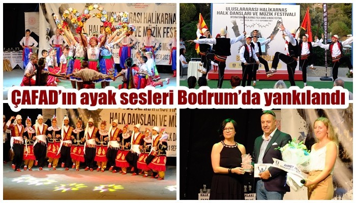 ÇAFAD’ın ayak sesleri Bodrum’da yankılandı