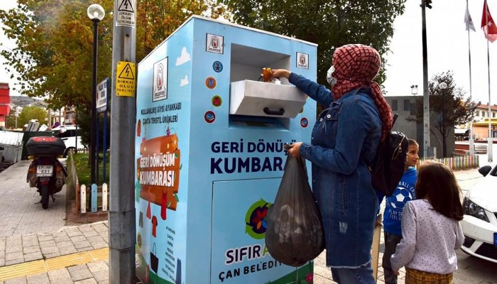 Çan’da Geri Dönüşüm Başladı