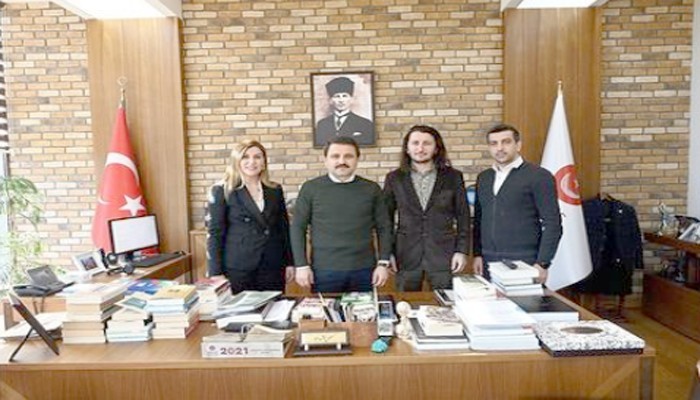 ÇATOD Yönetiminden Tarihi Alan Başkanı İsmail Kaşdemir’e Ziyaret