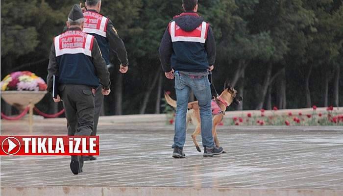 Anıtkabir’de yoğun güvenlik önlemleri