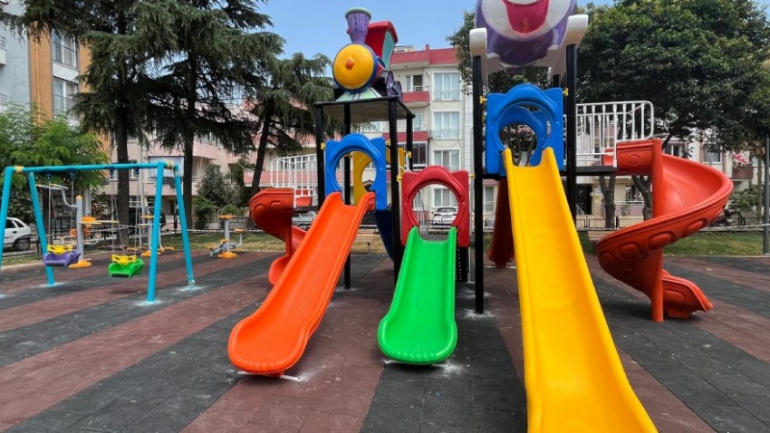 Koyuncu Parkı Yenilendi