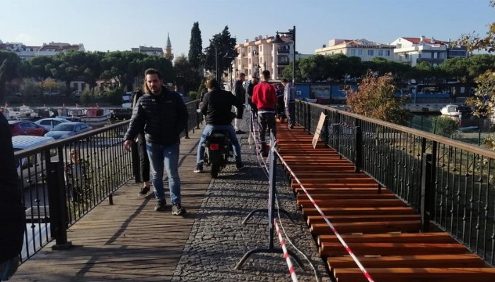 Tahta Köprü Yenileniyor