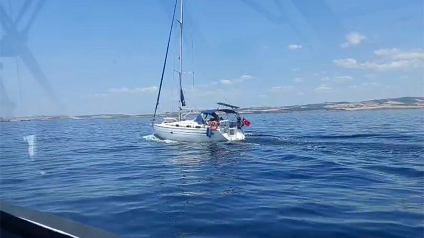 Gelibolu Açıklarında Düzensiz Göçmen Operasyonu