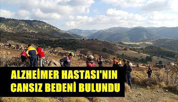 Alzheimer hastası'nın cansız bedeni bulundu