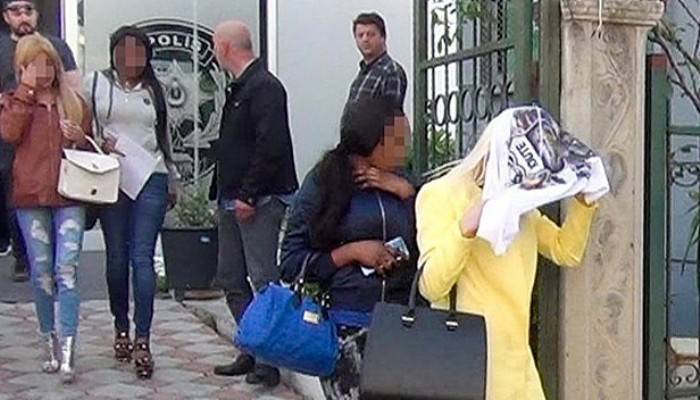 Fuhuş operasyonunda şok