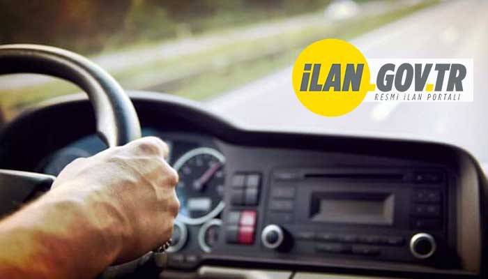 GELİR İDARESİ BAŞKANLIĞI 280 ŞOFÖR ALACAK