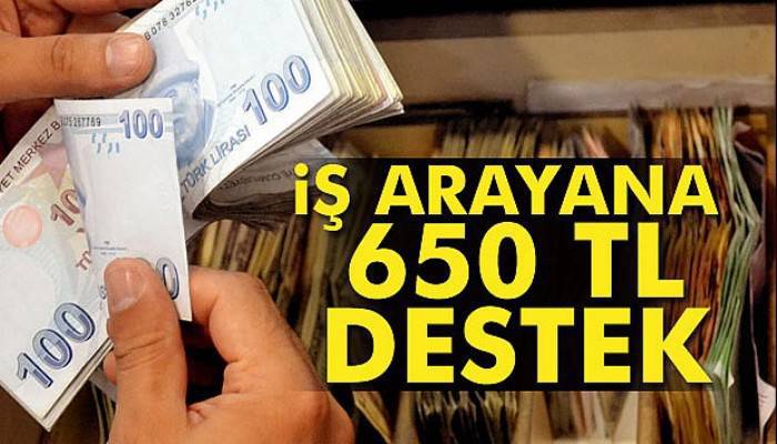İstihdam seferberliği tam gaz: İş arayana 650 TL destek