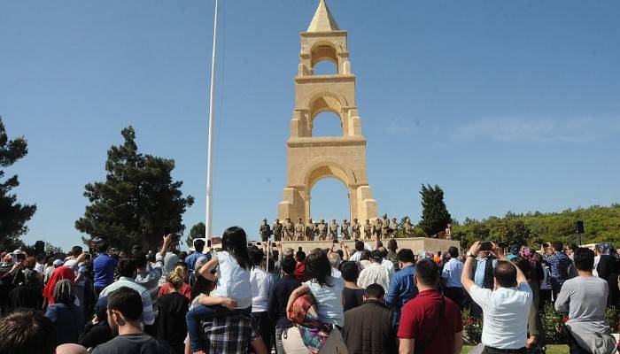 Çan belediyesi şehitlik gezileri tamamlandı