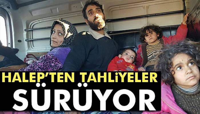  Halep’ten tahliyeler sürüyor