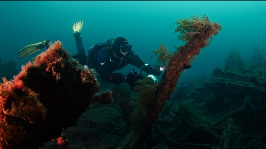 Dünyaca ünlü isim Çanakkale batıklarını fotoğrafladı (VİDEO)