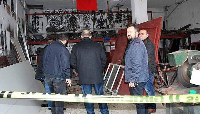 İş yerinde patlama: 3 yaralı