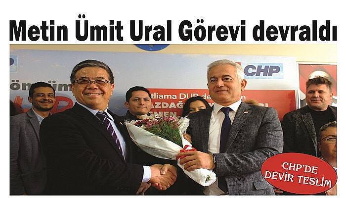 CHP’DE DEVİR TESLİM