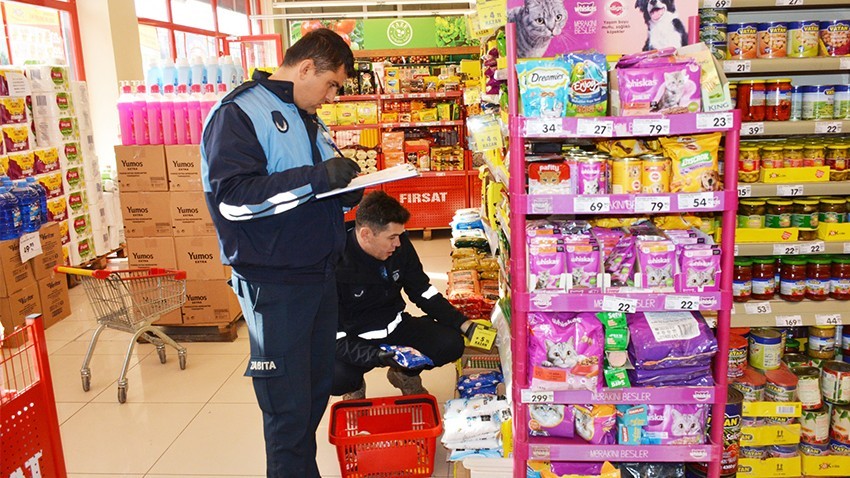 Market denetimi devam ediyor