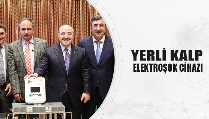 YERLİ KALP ELEKTROŞOK CİHAZI (VİDEO)