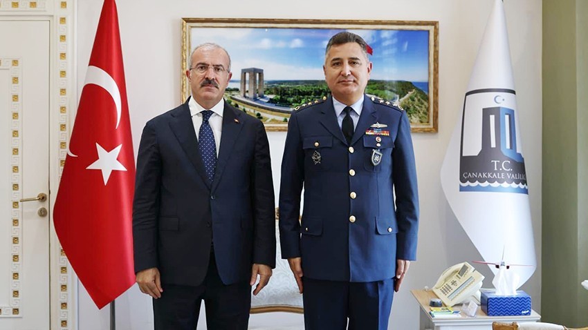 Albay Salih Çakmak’tan Vali Toraman’a veda ziyareti