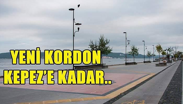Yeni Kordon Kepez'e kadar..