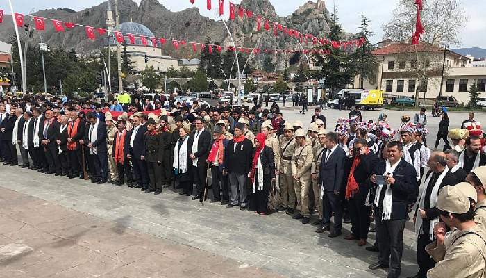 Çanakkale Kara Savaşları Onbeşliler diyarında anıldı