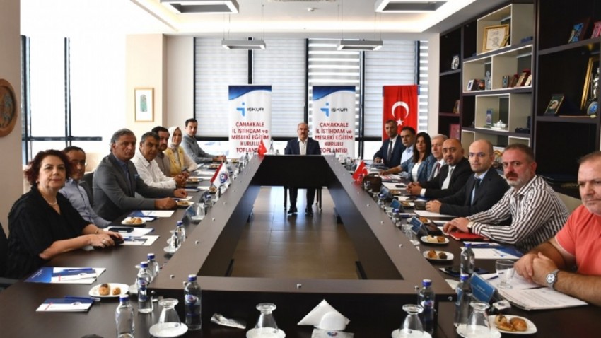 İl İstihdam ve Mesleki Eğitim Kurulu Toplantısı ÇTSO’da yapıldı