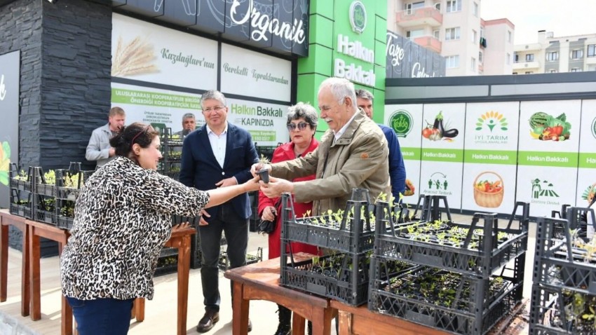 Yerel Tohumlardan Üretilen Fideler Kentlilerle Buluşmaya Devam Ediyor