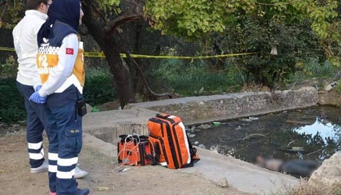 Sulama havuzunda ölü bulundu