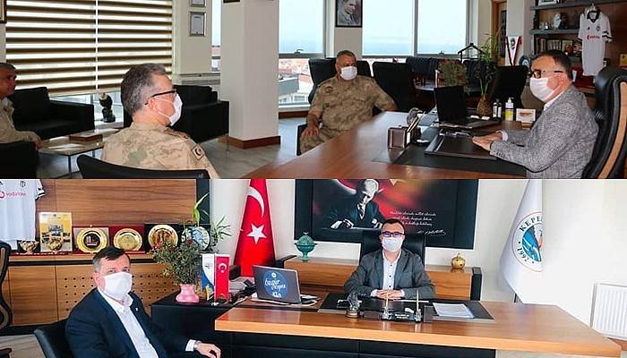 Başkan Arslan ziyaretçilerini ağırladı