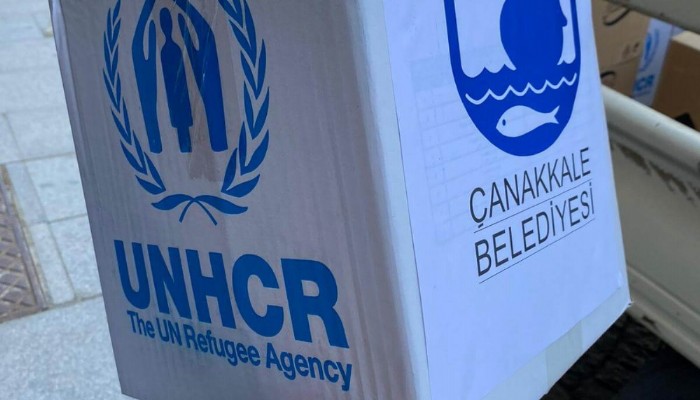 UNHCR tarafından hazırlanan malzemeler dezavantajlı gruplara ulaştırıldı