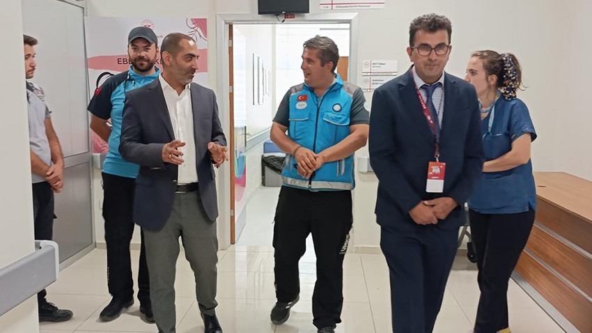 Teknofest 2025 Öncesi Gökçeada Devlet Hastanesi Ziyaret Etti