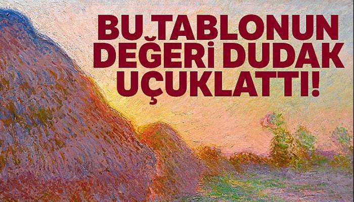 Monet'nin tablosu 110,7 milyon dolara satıldı