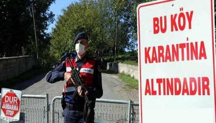 Akçapınar karantinaya alındı! Yapıldak’ta 1 hafta uzadı