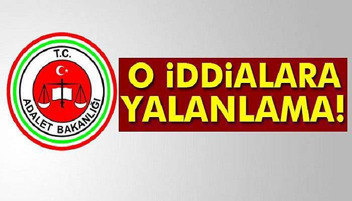 Adalet Bakanlığından 'domuz bağıyla işkence' iddialarına yalanlama