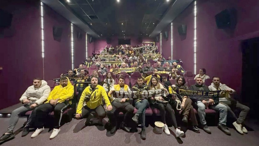 Fenerbahçeliler, 'Zaferin Rengi' Filmini İzledi