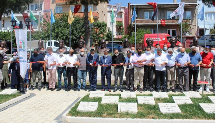 Çanlı Gaziler, Şehitler ve Türk Devletleri Anıtı açıldı (VİDEO)