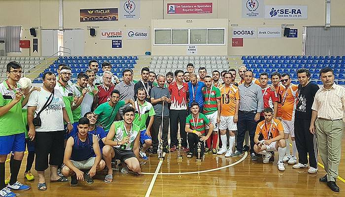 Görme engelliler futsal müsabakaları sona erdi