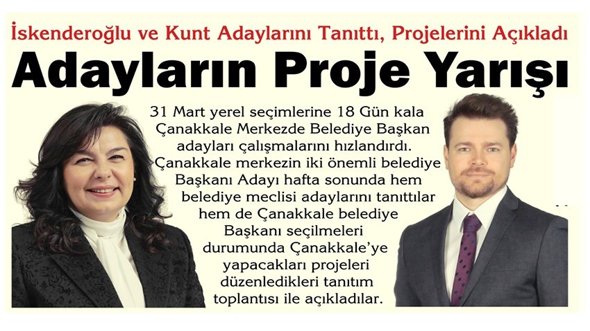 Adayların Proje Yarışı