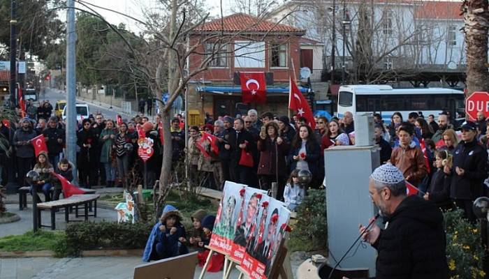 Şehitler için sessiz yürüyüş