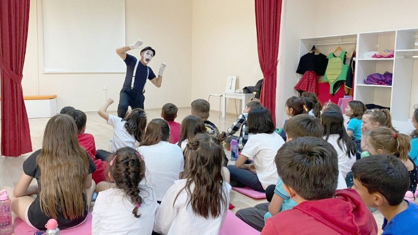 Çocuk Kültür Evi'nde “Pantomim” Buluşması