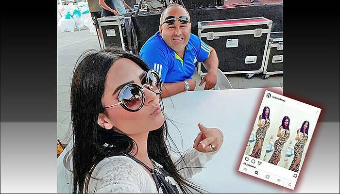 Konser öncesi pozları bunlar 