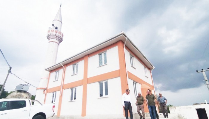 Bardakçılar Köyü Yeni Camisinde İlk Cuma Namazı 