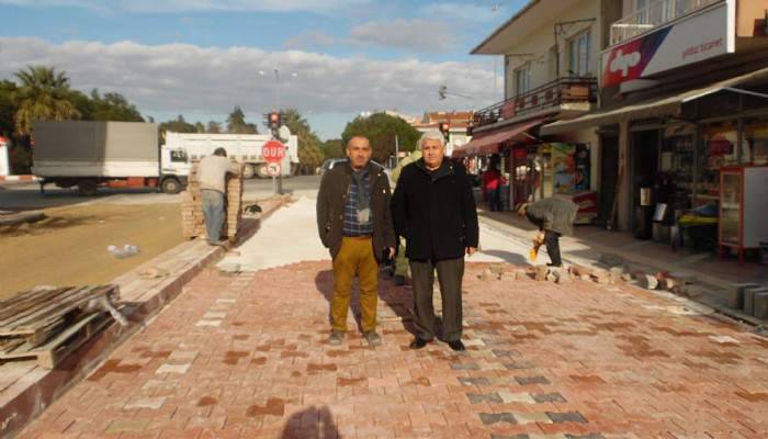 Çardak'ta İskele Meydanı düzenlemesi