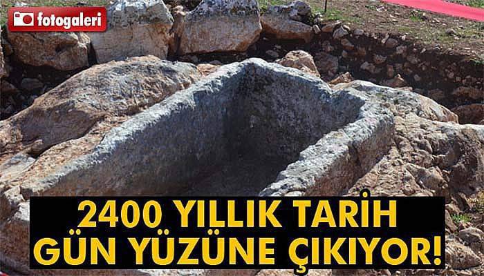 2400 yıllık tarih gün yüzüne çıkıyor