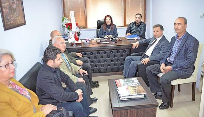 CHP heyetinden Gazeteciler Cemiyetine ziyaret