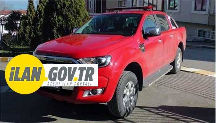 ÇANAKKALE DKMP, 4X4 ÇİFT KABİNLİ DİZEL KAMYONET KİRALAYACAK