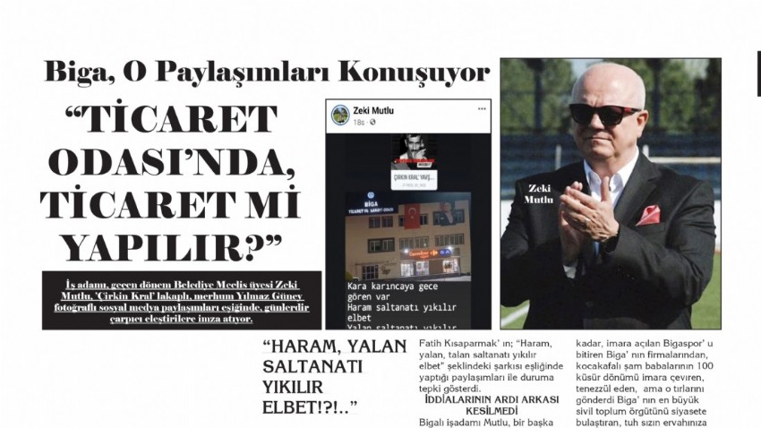 “TİCARET ODASI’NDA,TİCARET Mİ YAPILIR?”